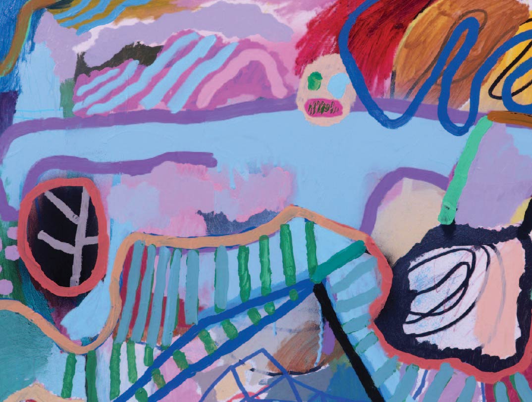 painting for a runner