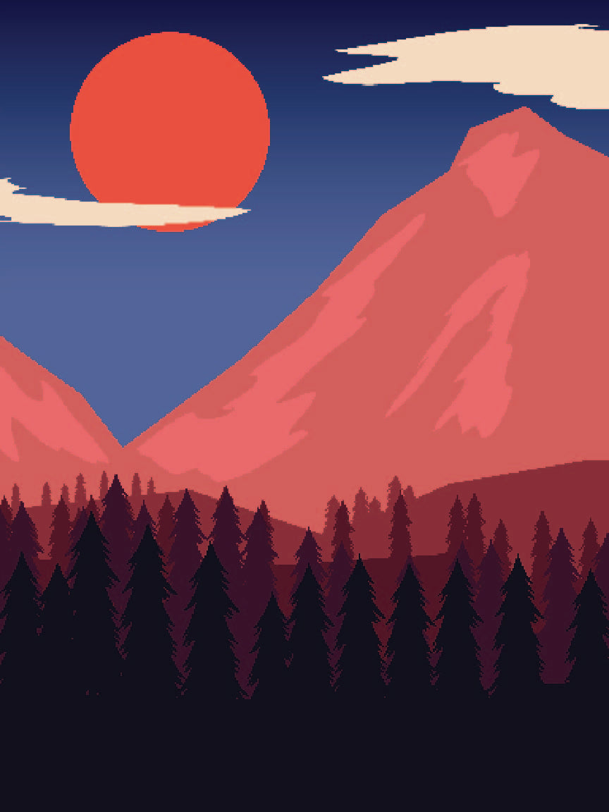supermoon rising